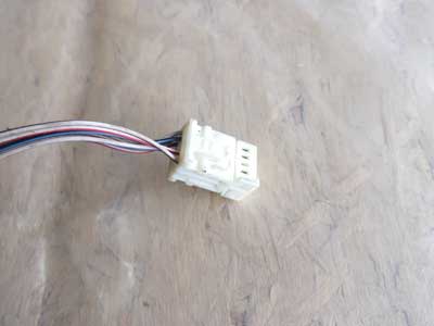 BMW 10 Pole 7 Wire White Connector Plug w/ Pigtail 2 69090023